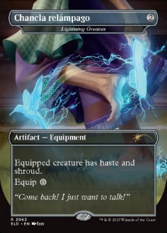 Lightning Greaves - Chancla relámpagos Secret Lair Drop - Nuestra Magia